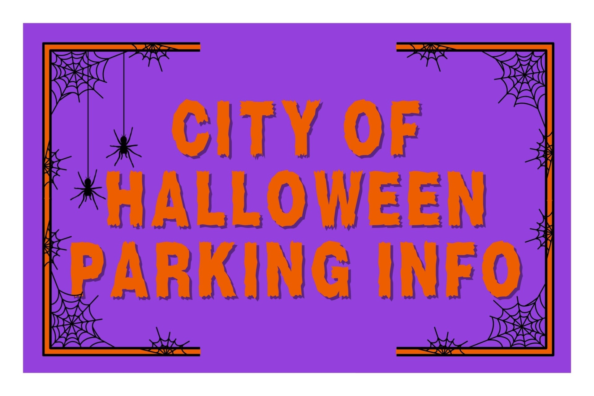 City of Halloween Printable Map