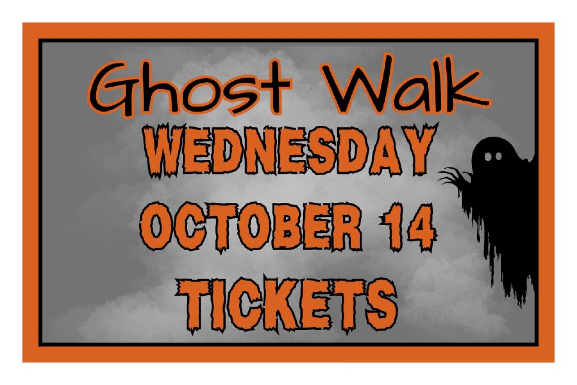 ghost walk wednesday