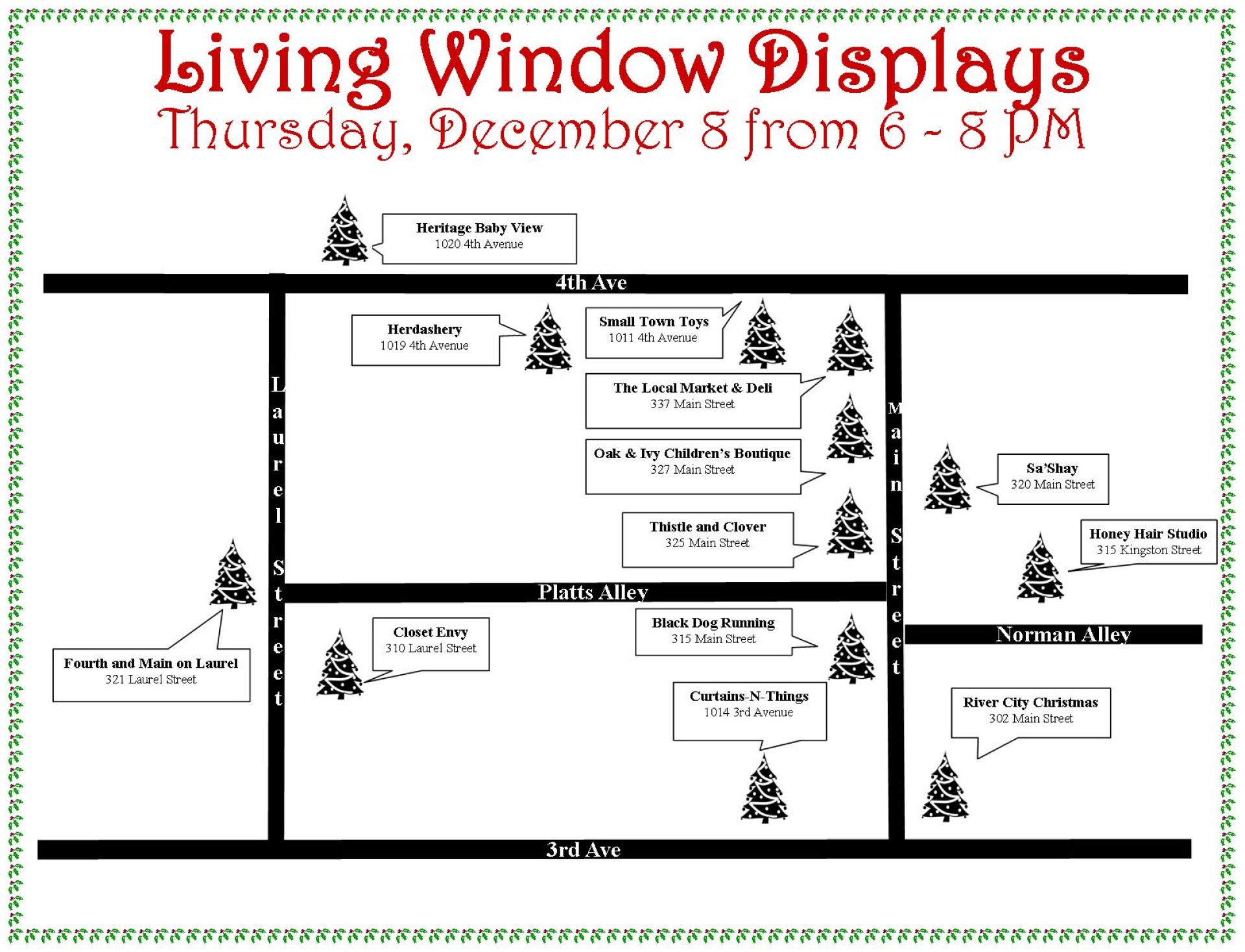 living window map