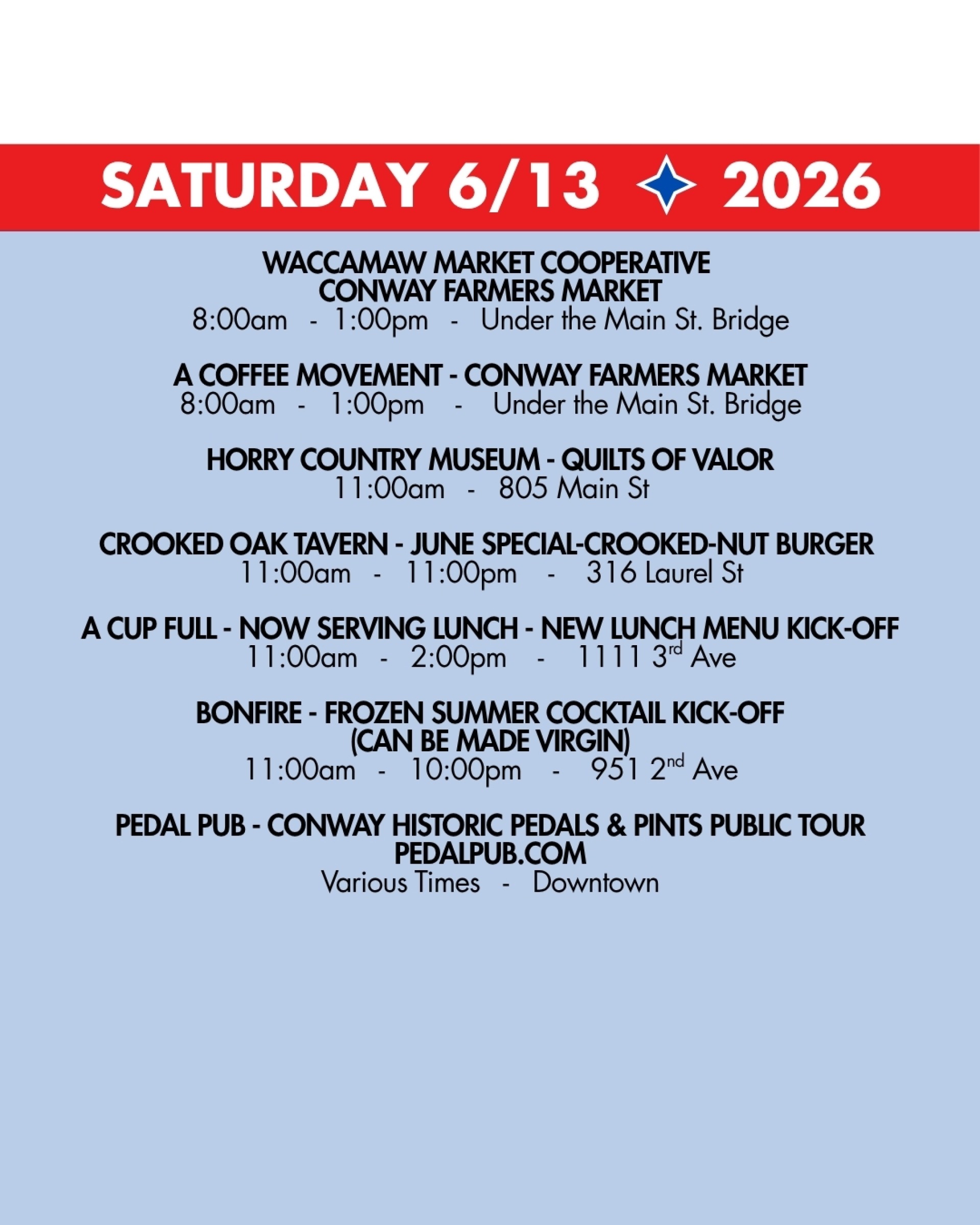 rundown 6/13