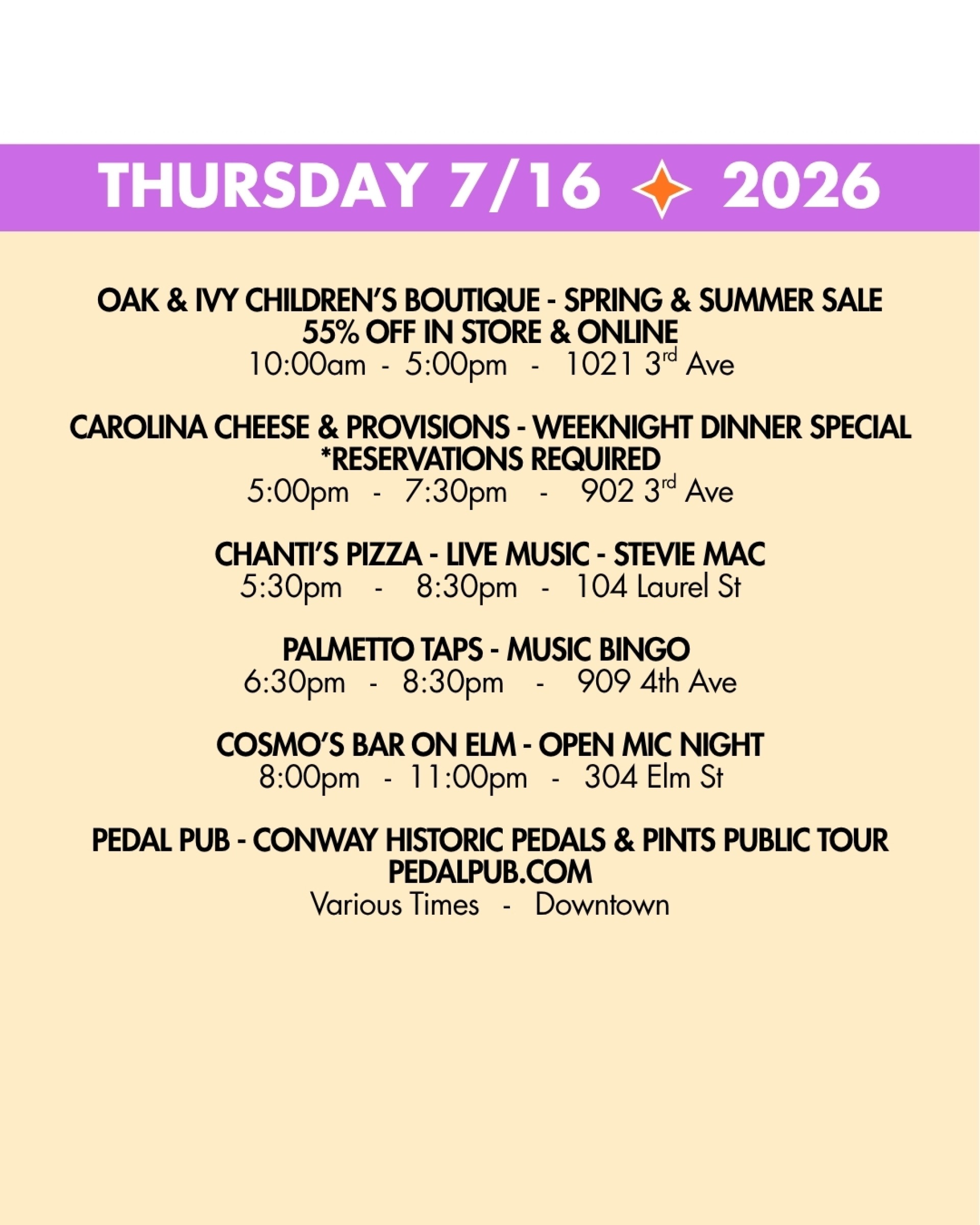 weekend rundown 6/16