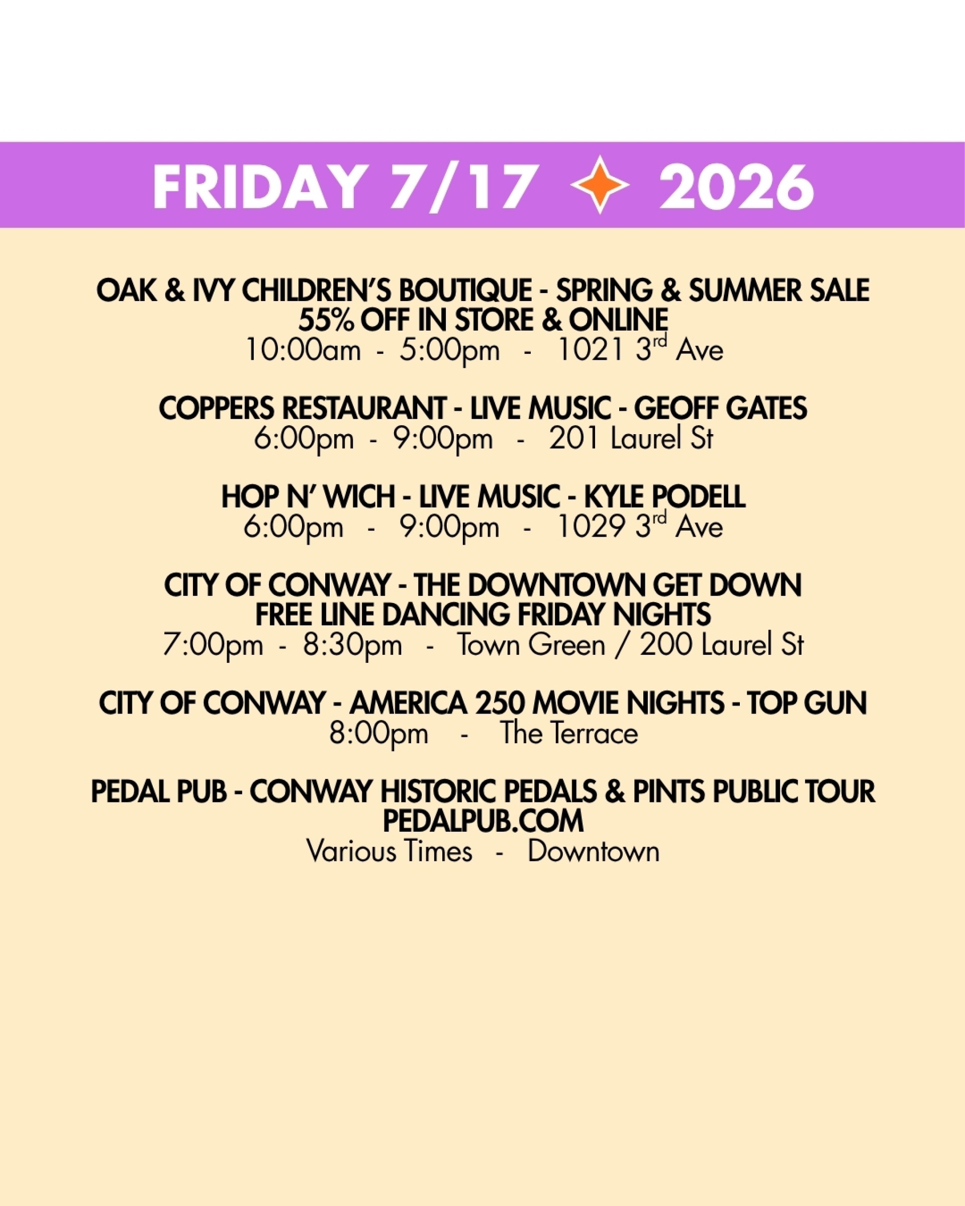 weekend rundown 6/17