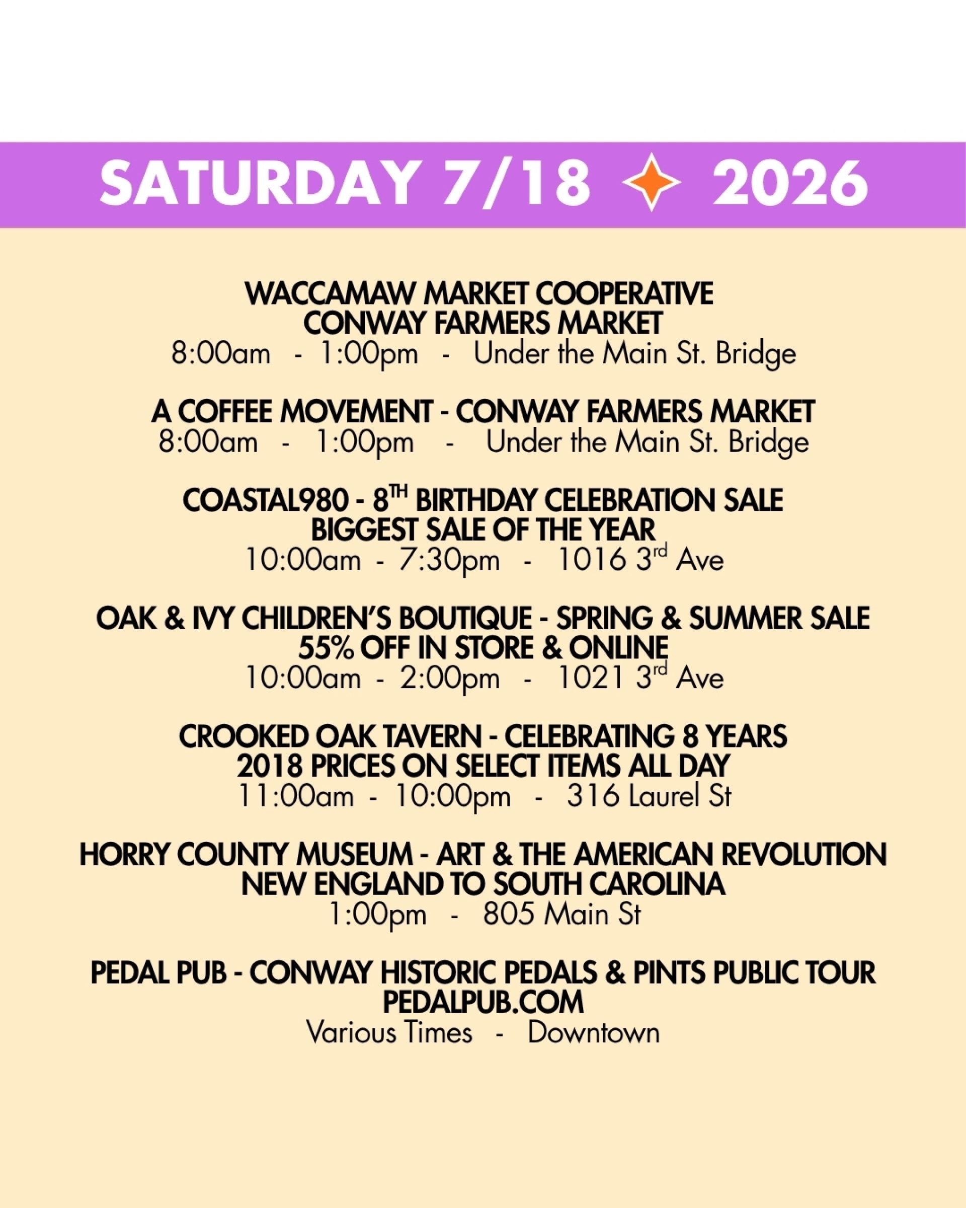 weekend rundown 6/18