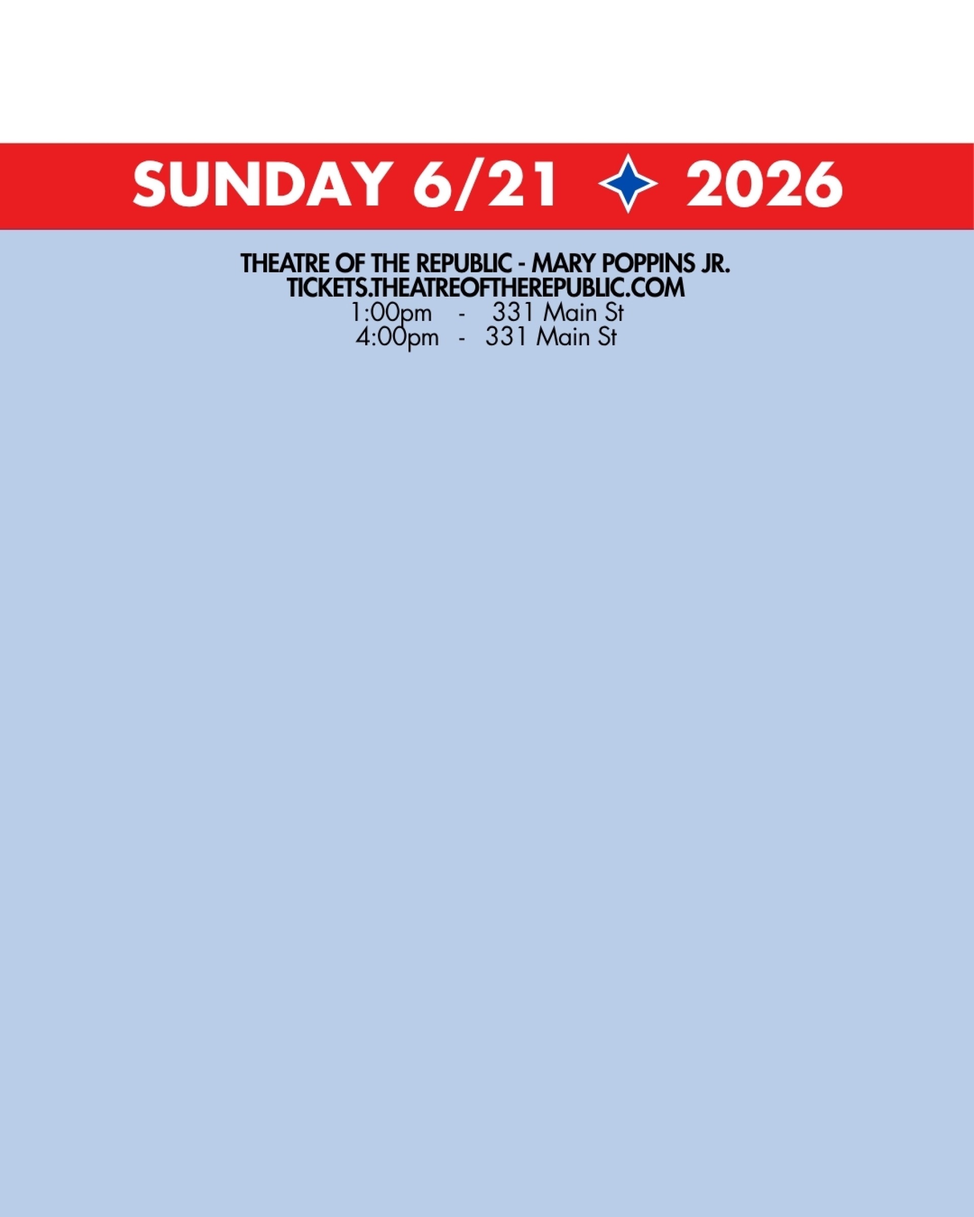 weekend rundown 6-21