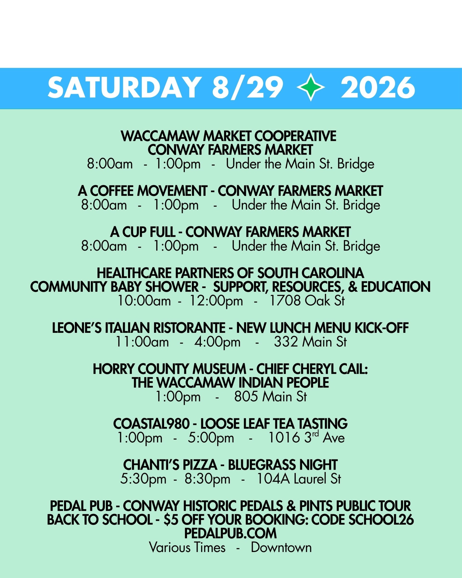 weekend rundown 8-29