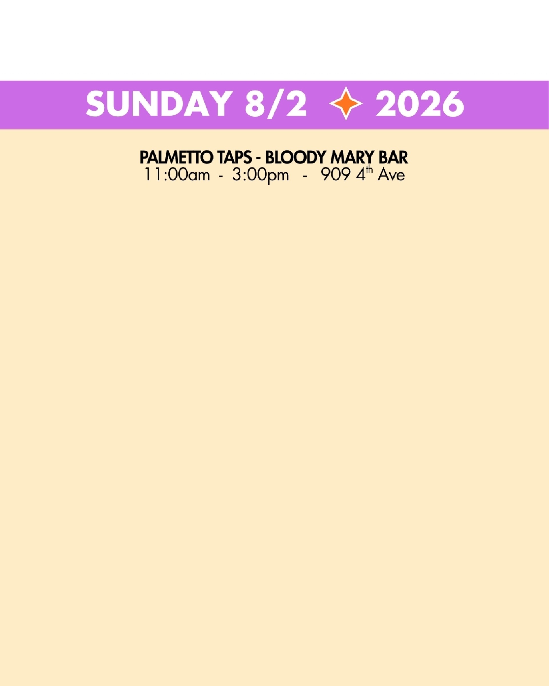 weekend rundown 8-2